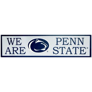 We Are Penn State sign with athletic logo image